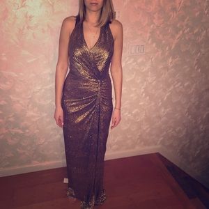 Cache gold gown